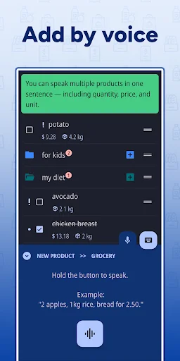 Shopping List – Enchan Li: Organize suas compras com facilidade - Screenshot 3