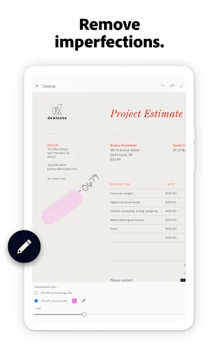 Adobe Scan: Escaneie Documentos e Crie PDFs com OCR Grátis - Screenshot 14
