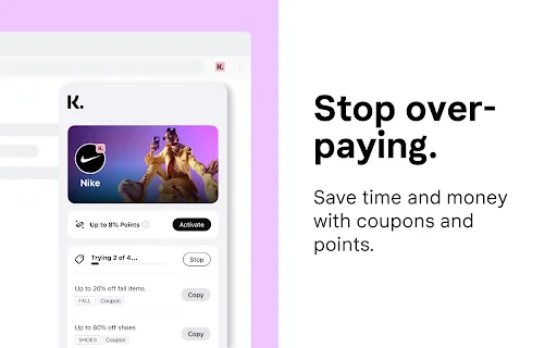 Baixar Klarna Extensão: Compras Online com Descontos e Parcelamento - Screenshot 2