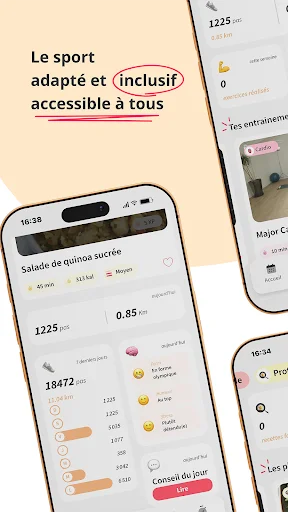 Download Kunto: Nutrition Sport Adapté – Treino e Saúde no Brasil - Screenshot 1