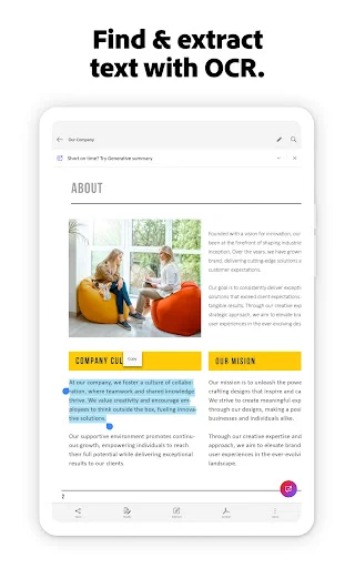 Adobe Scan: Escaneie Documentos e Crie PDFs com OCR Grátis - Screenshot 13