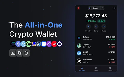 Backpack Wallet: Sua Carteira Crypto Multi-chain de Elite - Screenshot 1