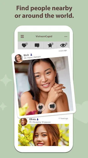 Baixar VietnamCupid: Conheça Vietnamitas Solteiras – App de Namoro - Screenshot 2