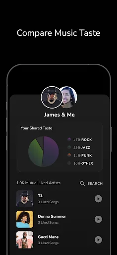 Snobs: Descubra Novas Músicas e Artistas com Swipe – Baixe Já - Screenshot 3