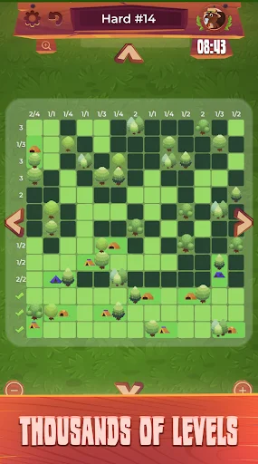 Baixar Real Tents & Trees: O Melhor Jogo de Lógica e Quebra-Cabeça - Screenshot 5