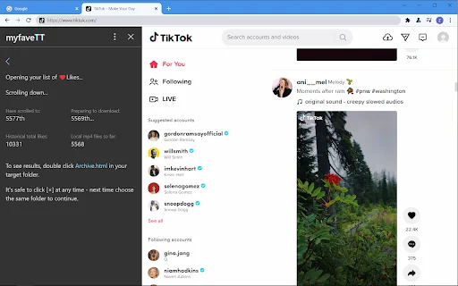 myfaveTT: Baixe Vídeos do TikTok – Salve Favoritos e Curtidas - Screenshot 2