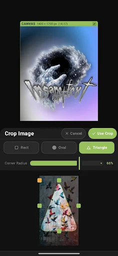 xCanvas 2 – AI Fonts Lettering: Crie Logos e Tipografias Incríveis - Screenshot 3