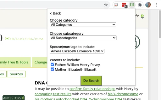 WikiTree Sourcer: Otimize sua Genealogia no WikiTree Agora - Screenshot 2