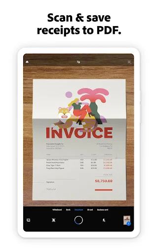Adobe Scan: Escaneie Documentos e Crie PDFs com OCR Grátis - Screenshot 11