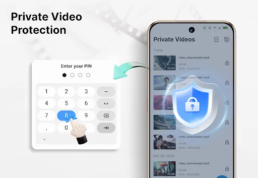 All Video Downloader: Baixe Vídeos em Alta Qualidade Grátis - Screenshot 3