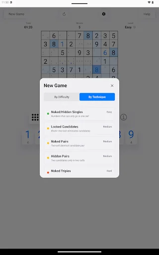 Baixe Sudoku Trainer! – Domine Técnicas de Sudoku e Melhore Agora - Screenshot 12