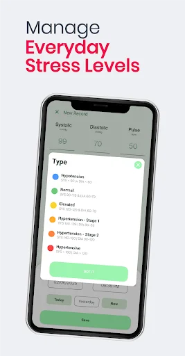 Blood Pressure App: BP Logger – Controle sua Pressão Arterial - Screenshot 14