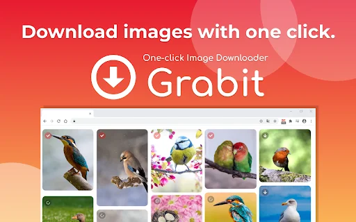 Grabit: Baixador de Imagens com 1 Clique – Download Rápido e Fácil - Screenshot 1