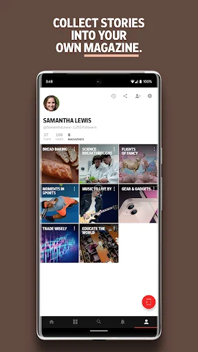 Flipboard: Sua Revista Digital e Notícias – Baixe Grátis Agora - Screenshot 4