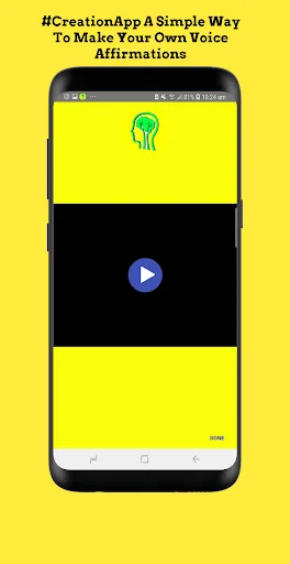 Creation – Voice Affirmations: Grave suas afirmações e transforme sua mente - Screenshot 1