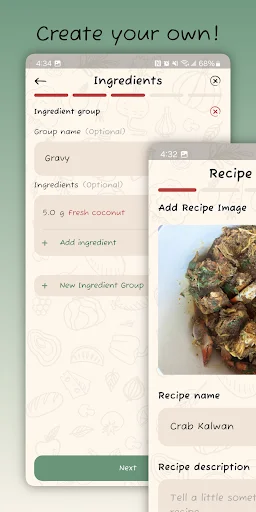 Baixar NaYa Chef: Receitas Caseiras Clássicas – App de Culinária - Screenshot 2