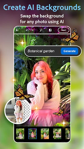 Photoshop Express: Edição de Fotos Profissional no Android - Screenshot 1