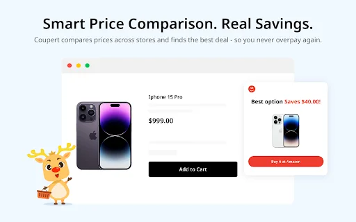 Coupert: Cupons Automáticos e Cashback para Suas Compras - Screenshot 5