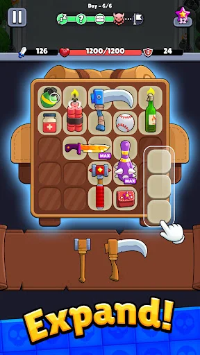 Bagbound Hero: RPG de Mochila Offline – Baixe Agora Grátis - Screenshot 6