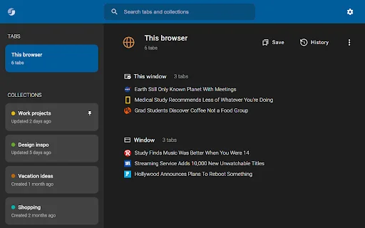 Session Buddy: Gerencie Abas e Salve Sessões com Facilidade - Screenshot 1
