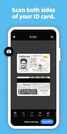Adobe Scan: Escaneie Documentos e Crie PDFs com OCR Grátis - Screenshot 7