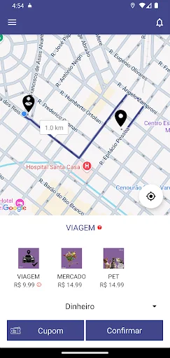 Baixar VAMO ALI – Mobilidade Urbana Rápida e Segura | Versão 8.1.0 - Screenshot 1