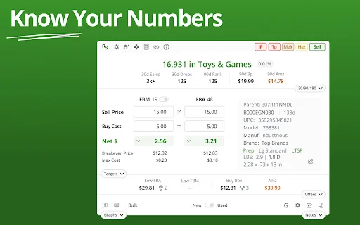 RevSeller: A Ferramenta Essencial para Vendedores Amazon – Baixe Já - Screenshot 1