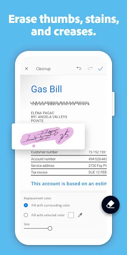 Adobe Scan: Escaneie Documentos e Crie PDFs com OCR Grátis - Screenshot 3