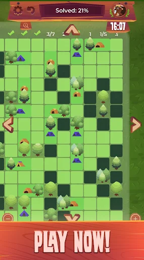 Baixar Real Tents & Trees: O Melhor Jogo de Lógica e Quebra-Cabeça - Screenshot 6