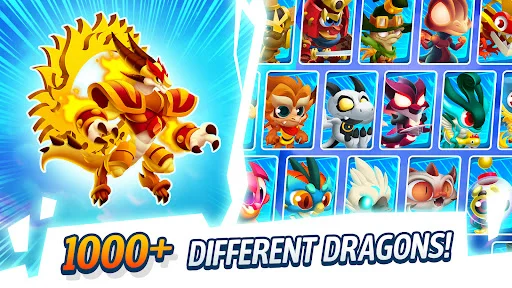 Dragon City: Mobile Adventure – Crie Dragões e Lute Agora - Screenshot 2