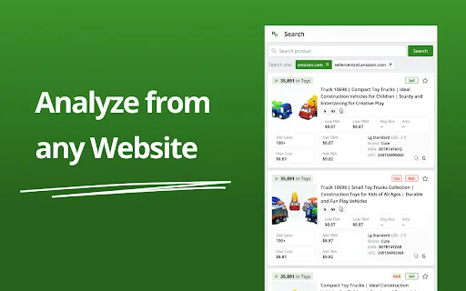 RevSeller: A Ferramenta Essencial para Vendedores Amazon – Baixe Já - Screenshot 3