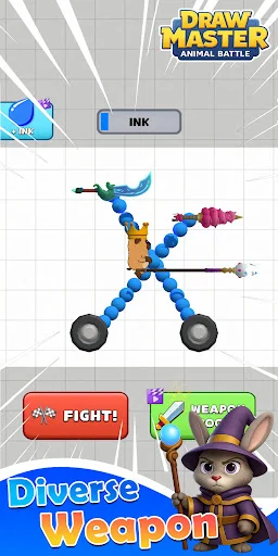 Baixar Draw & Smash Animal Cars 3D – Lute com Carros de Animais - Screenshot 5