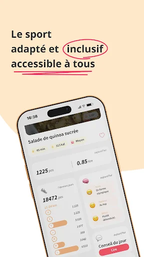 Download Kunto: Nutrition Sport Adapté – Treino e Saúde no Brasil - Screenshot 8