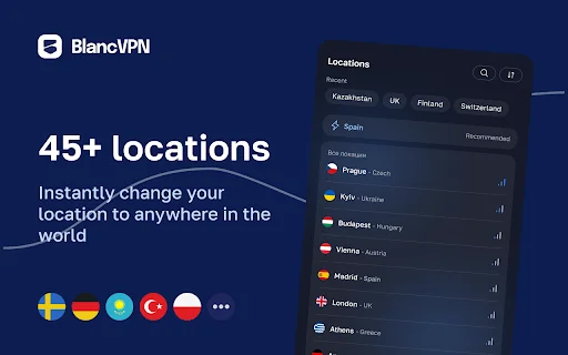 BlancVPN: Proxy Rápido e Seguro para Chrome – Baixe Agora - Screenshot 2