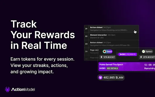 Action Model: Automatize seu navegador com IA avançada - Screenshot 3