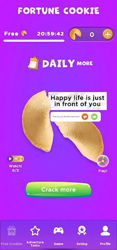 Baixar Fortune Cookie: Chinese Quotes – Frases e Jogos Grátis - Screenshot 1