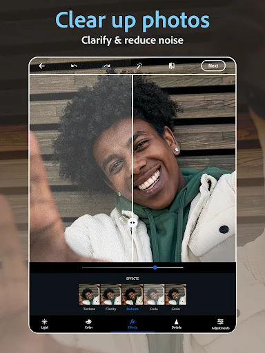 Photoshop Express: Edição de Fotos Profissional no Android - Screenshot 19