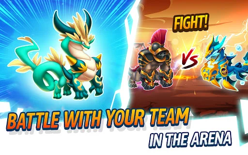 Dragon City: Mobile Adventure – Crie Dragões e Lute Agora - Screenshot 8