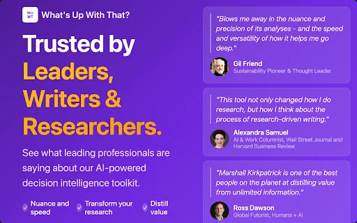 What’s Up With That? Resumo Inteligente e Pesquisa Eficiente - Screenshot 3