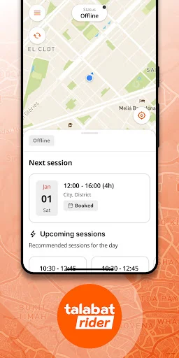 Baixar Talabat Rider APK – Entregue Mais e Ganhe Dinheiro Agora - Screenshot 2
