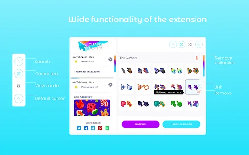 Cursor Space: Personalize seu cursor no Chrome grátis - Screenshot 2