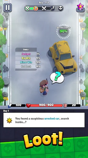 Bagbound Hero: RPG de Mochila Offline – Baixe Agora Grátis - Screenshot 1