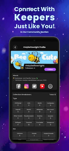 Arachnifiles: Pet Tracker – Gerencie seus Aracnídeos com Facilidade - Screenshot 7