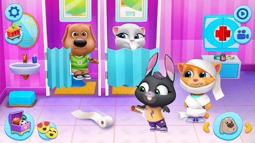 Baixar My Talking Tom Friends – Cuide de Todos os Seus Amigos - Screenshot 21