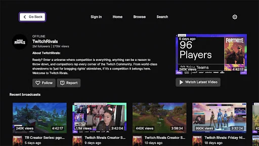 Baixar Twitch: Live Streaming – Assista a Lives e Games Grátis - Screenshot 20