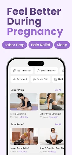 FitMama: Treino Gravidez e Pós-parto – Baixe o App Agora - Screenshot 3