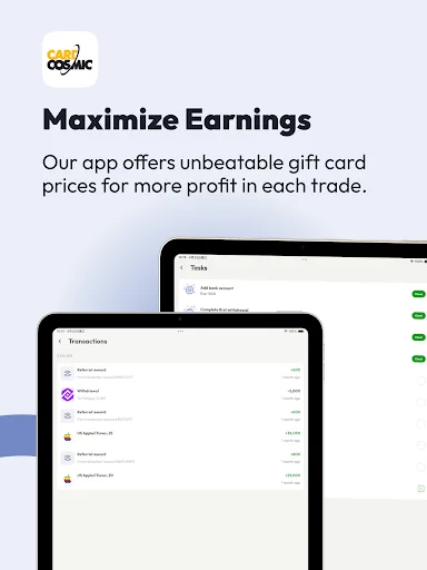CardCosmic: Venda seus Gift Cards com Segurança e Rapidez - Screenshot 7