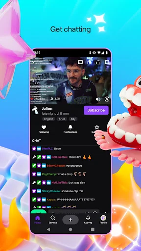 Baixar Twitch: Live Streaming – Assista a Lives e Games Grátis - Screenshot 4
