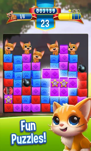 Baixar Pet Rescue Saga: O Melhor Jogo de Puzzle Grátis – Android - Screenshot 2