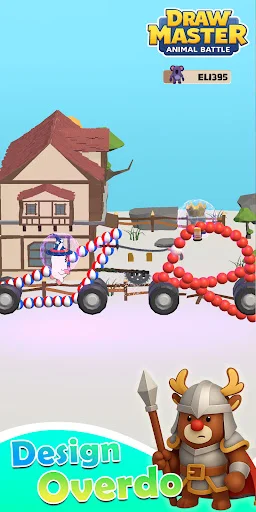 Baixar Draw & Smash Animal Cars 3D – Lute com Carros de Animais - Screenshot 2